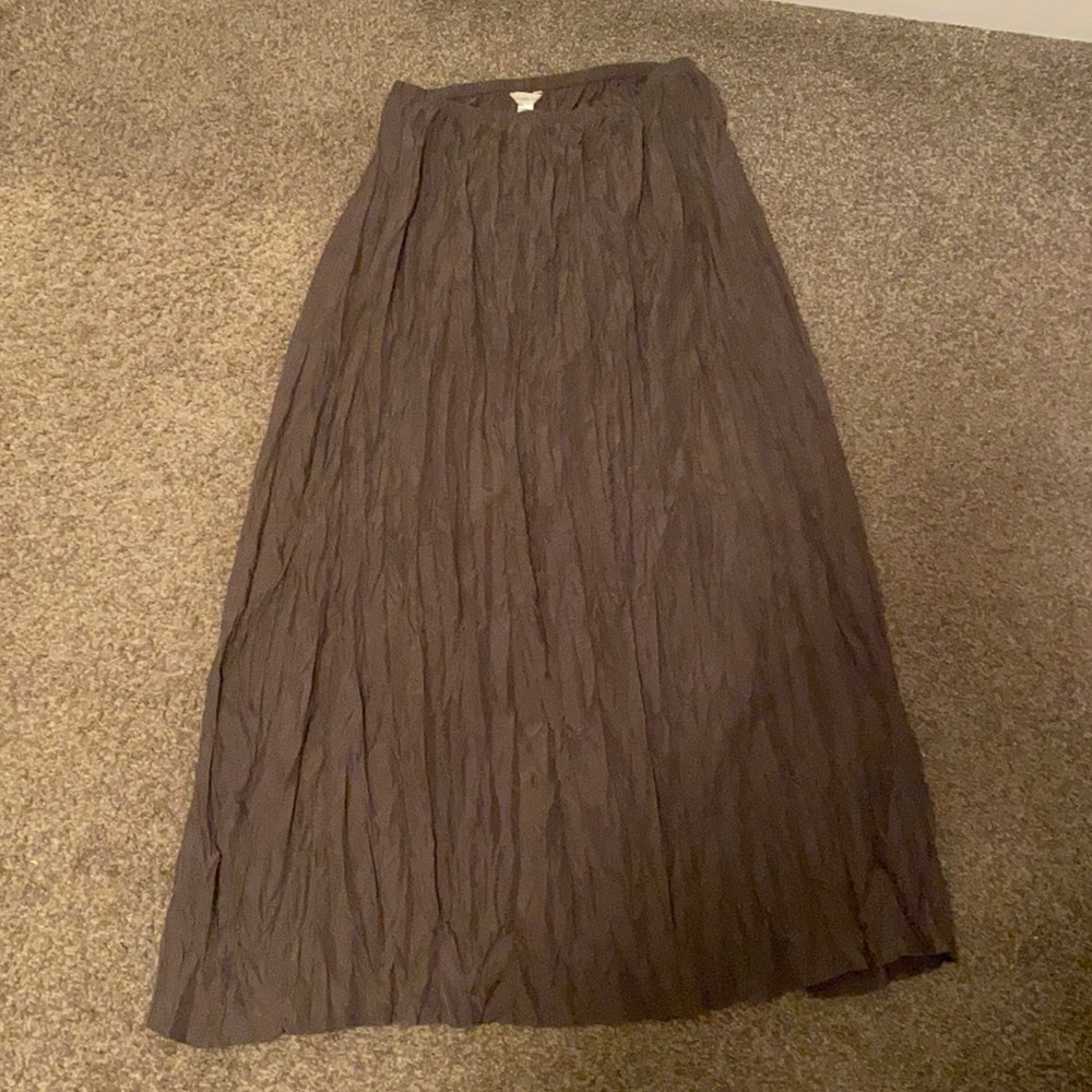 Garnet Hill Midi Skirt Size M